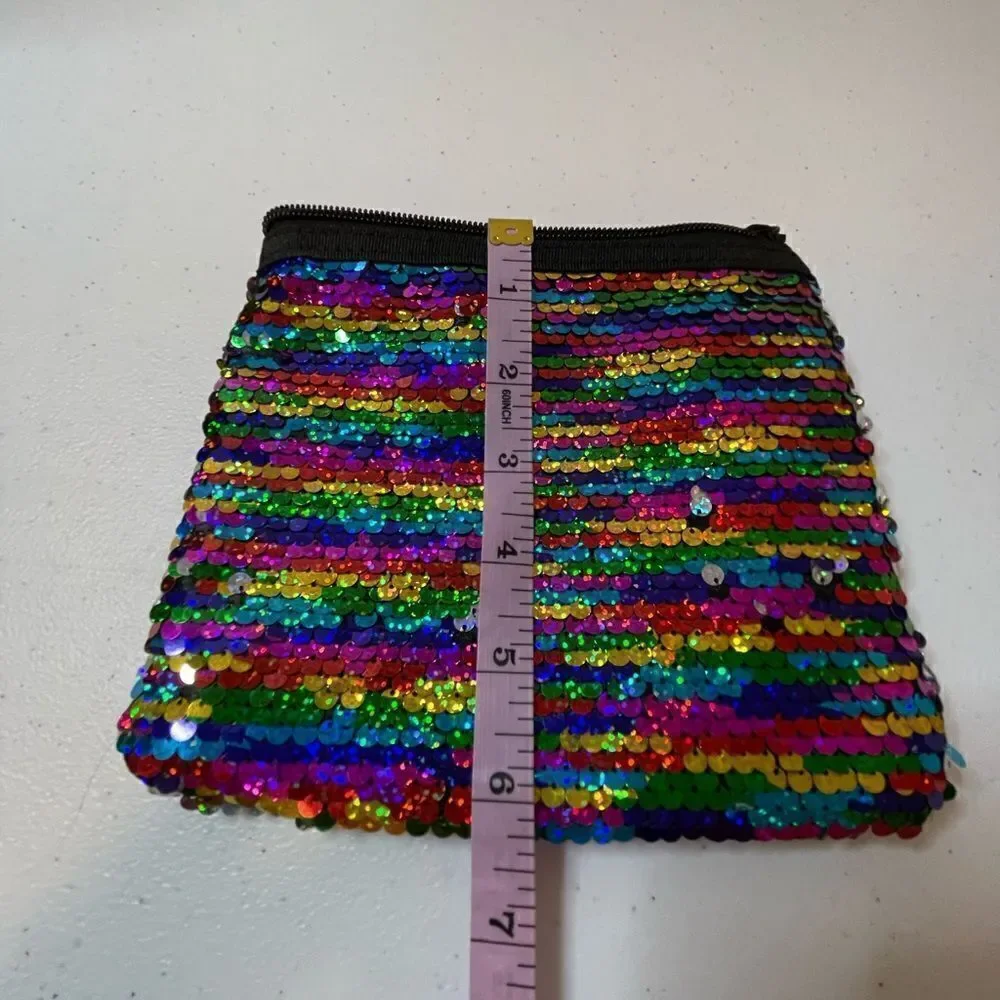 Hempz sequined pride accessory bag